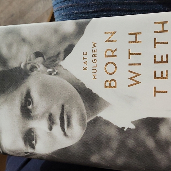 Born with Teeth Hardcover large print book - Picture 1 of 4